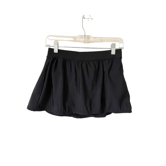 Aqua Green Tummy Control Swim Skirt Black Size Medium - Picture 1 of 7